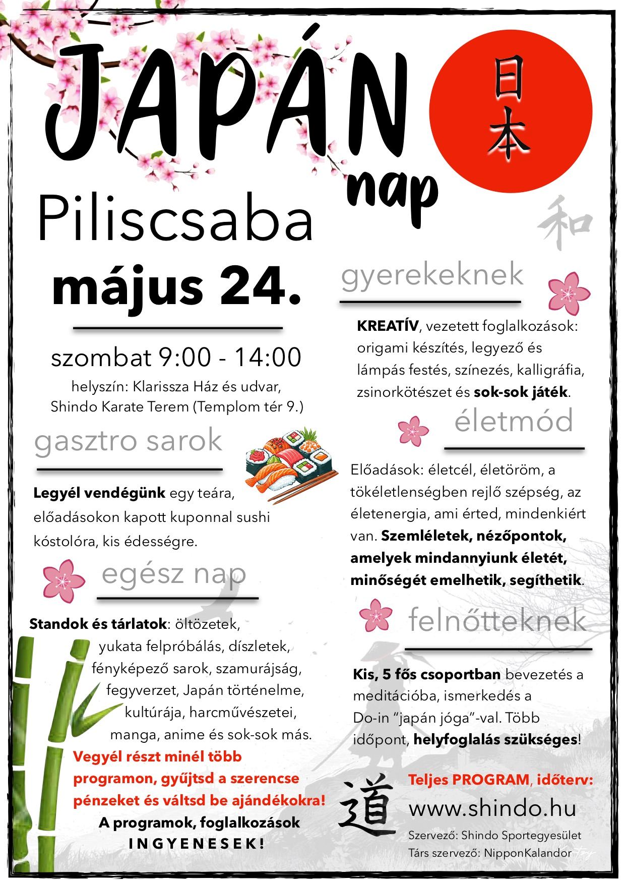 Japán nap Piliscsabán